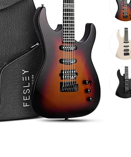 Amazon.com: Fesley 39 inch Electric Guitar, Electric Guitar Kit