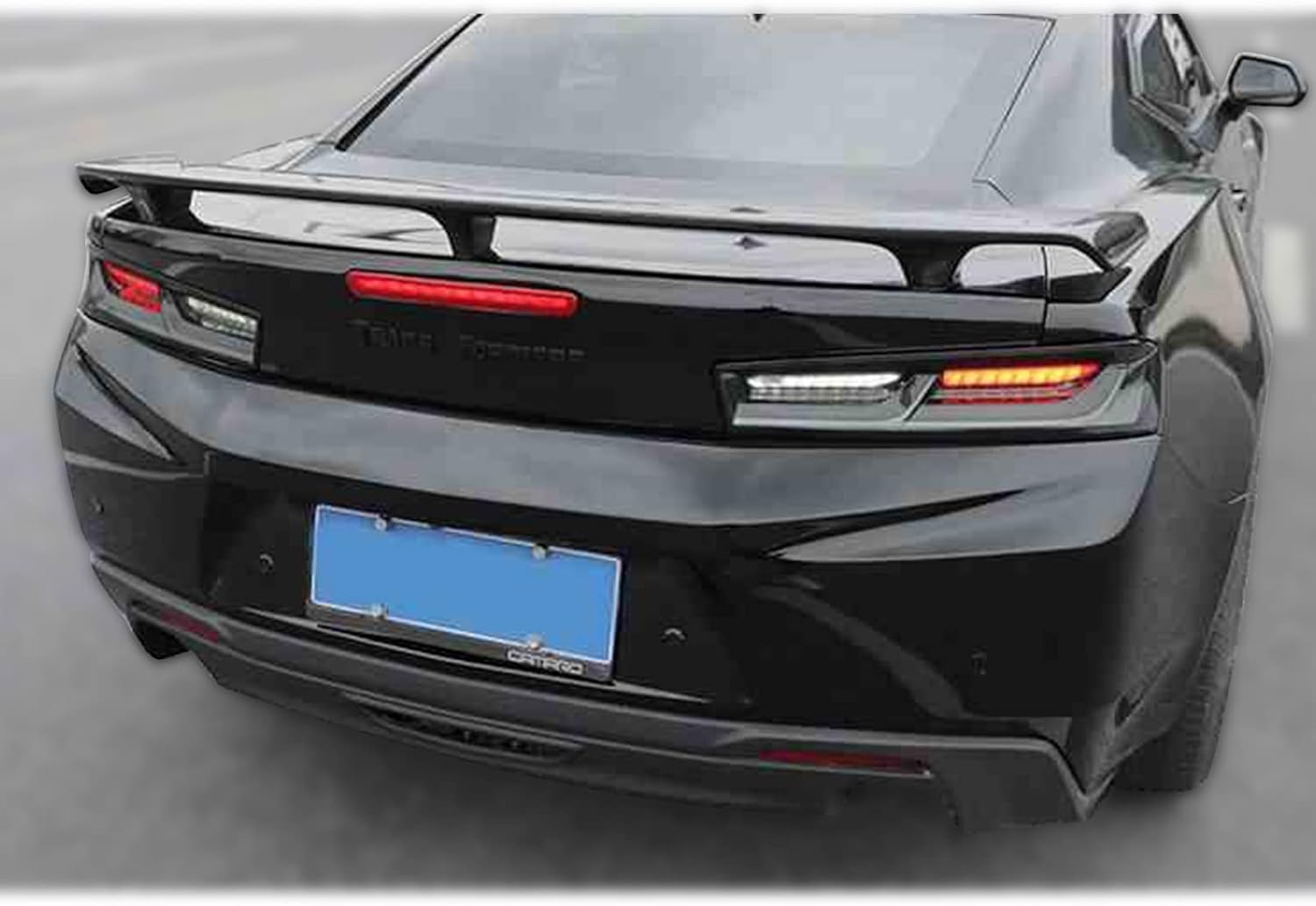 Glossy Black Spoiler for 2016-2022 Chevy Camaro All Models A Factory Style ABS Spoiler Wings