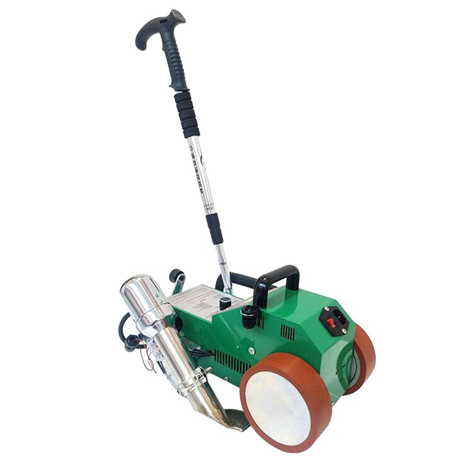 Soldadora automática de aire caliente para pancarta de PVC, máquina de soldadura de plástico para empalme sin costuras de tela, 0,2-2 mm de grosor