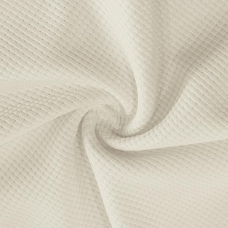 Men's Warm Waffle Top - 1/4 Button Round Neck Solid Color Casual Sweatshirt for Daily Vacation Wear - Image 6