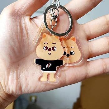 m*)様 SKZOO アクセサリー セット 多数 8Pcs Stray Kids SKZoo Keychain Set: Adorable Acrylic Cartoon