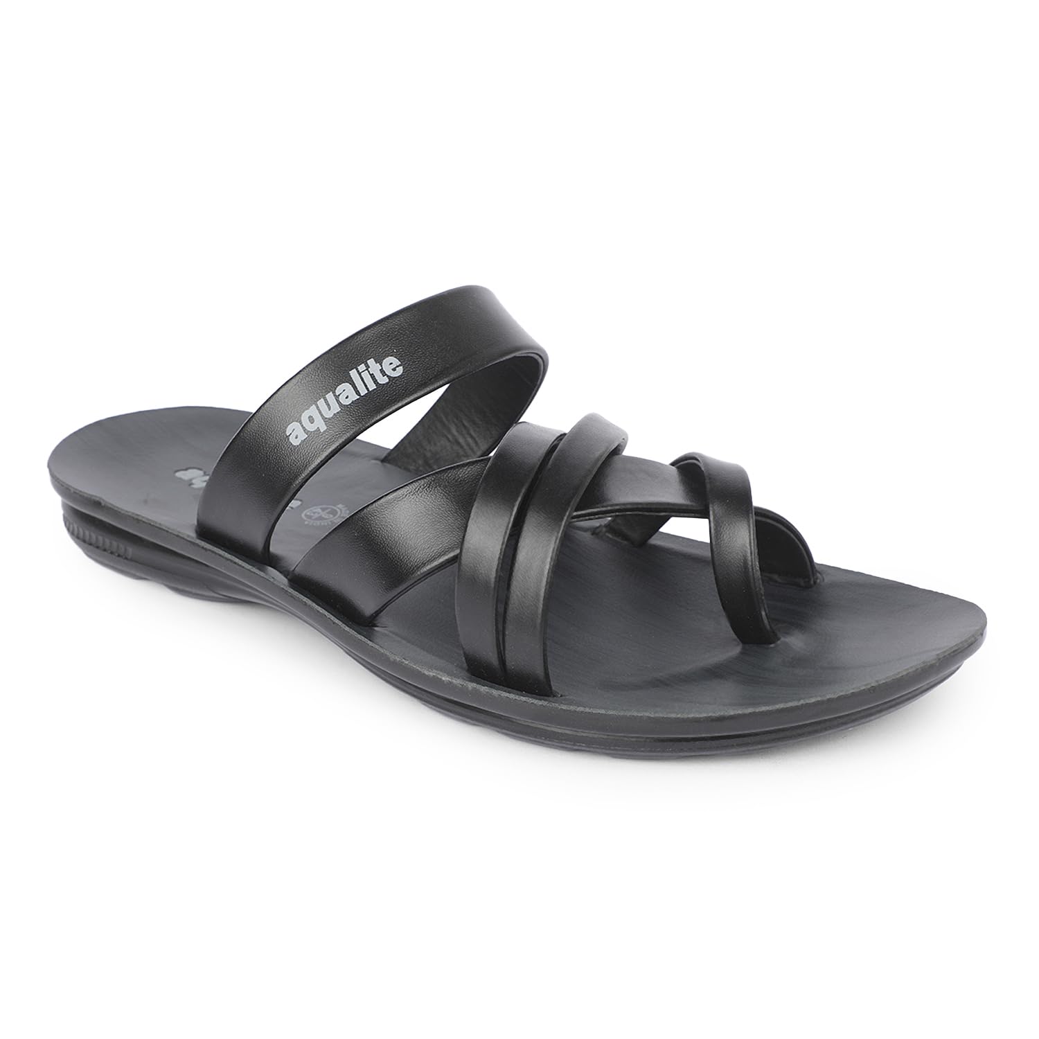 aqualite Men Sandals | Sandals for Men | Men's Casual Sandals with PVC Rexine Upper & PU Sole | Lightweight Anti-Slip Comfortable Sandal for Walking, Travel & Daily Wear-picture-15