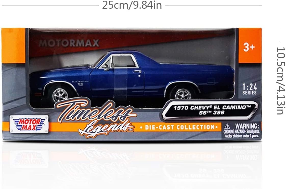 MotorMax 1:24 Scale American Classics 1970 Chevrolet El Camino SS' 396 Diecast Model Car