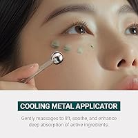 Vista 6 de HEIMISH Marine Care Eye Cream 1.01fl.oz/30ml, Anti Aging Under Eye Cream, Rich Hydrating Formula with Peptides, Niacinamine for Dark Circles