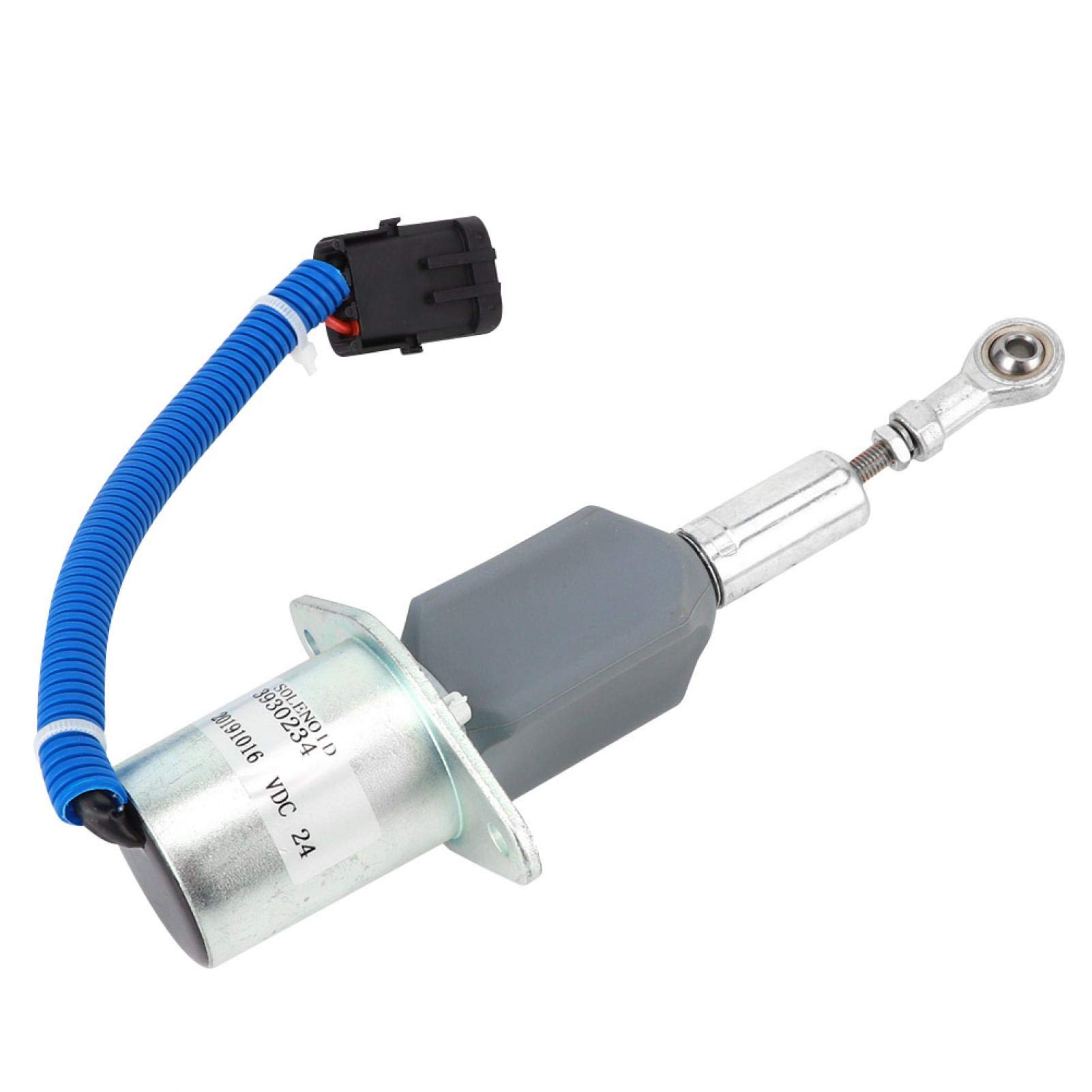 Válvula solenoide de apagado 6.3Ct8.3L/Sa 4355 24 Accesorios CC Corriente continua 24 V Adecuado para motores de apagado duraderos Accesorios Maquinaria de construcción de plástico de acero inoxidable