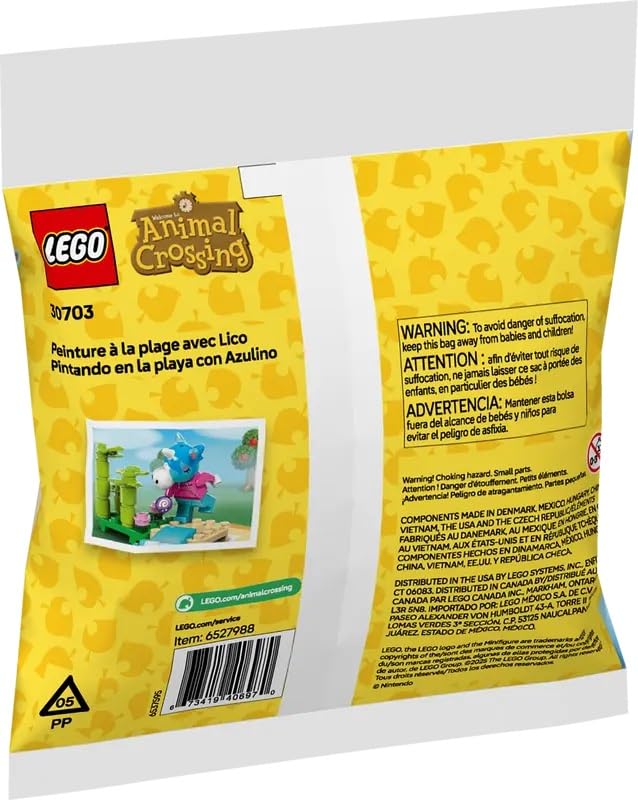 Amazon.com: LEGO® Animal Crossing™ Julian's Beach Painting 30703 Amazon.com: LEGO® Animal Crossing™ Julian's Beach Painting 30703