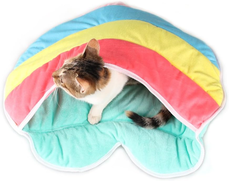 BWOGUE Cat Sleeping Bag Warm Soft Puppy Cat Bed Cave