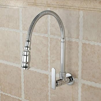 Inchant 360 Grad-Schwenker-Einrohr-Hahn-Chrom-Finish Wasser-Energien