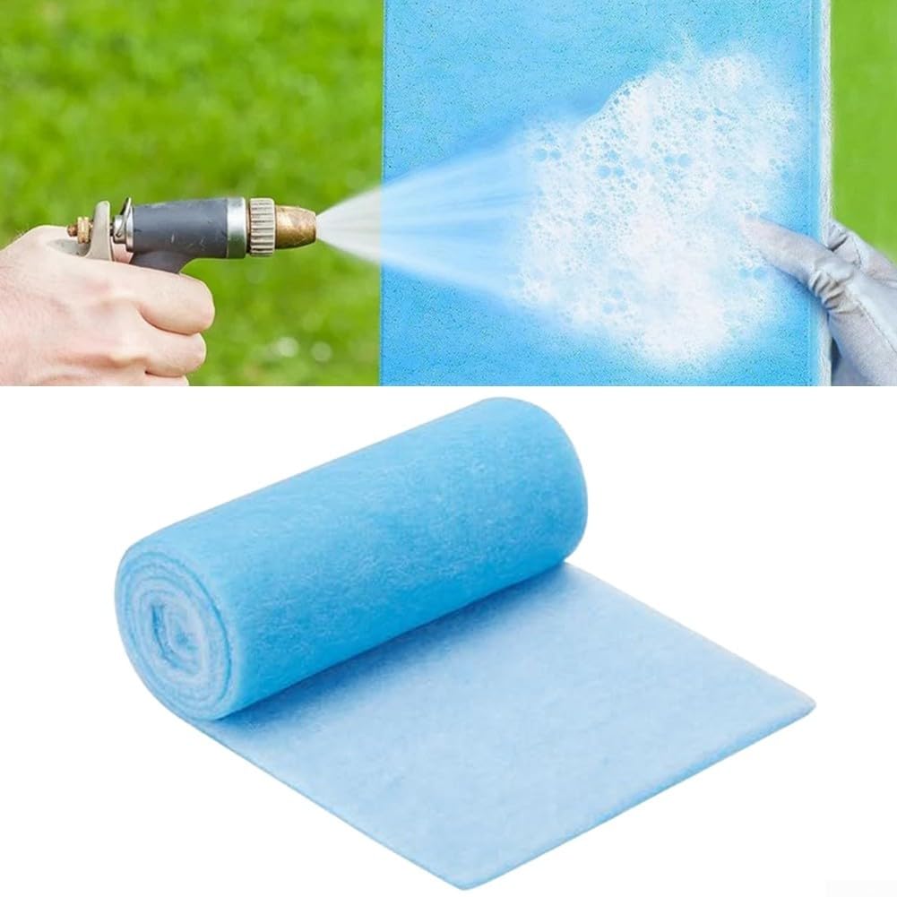 Filtro de ventilación de aire, 30 x 230 cm, reutilizable, filtro de ventilación de aire acondicionado, lavable, pantalla de filtro de polvo para el sistema HVAC del hogar