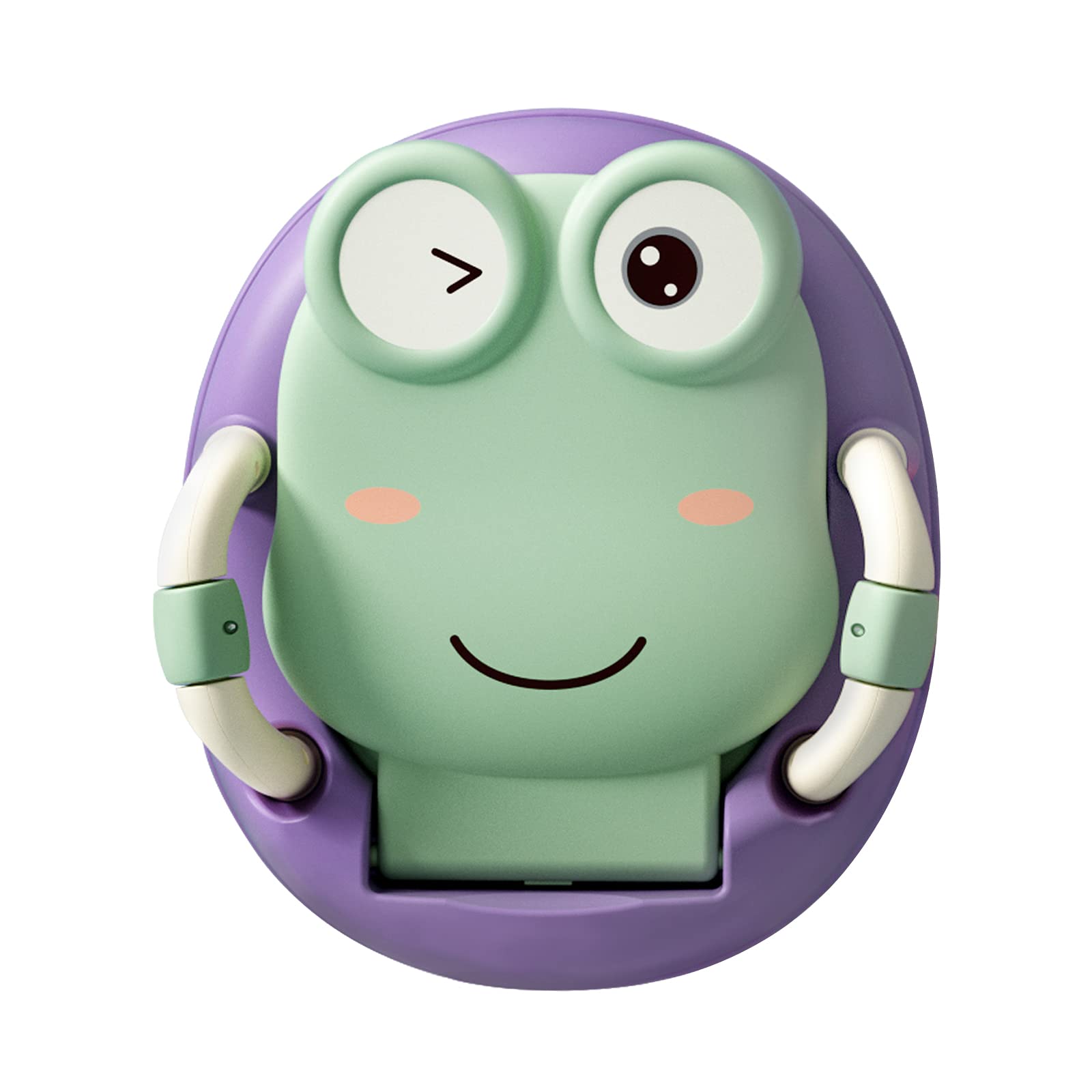 LARS360 Vasino per bambini, WC per bambini, con manici, per bambini (tipo normale, verde)