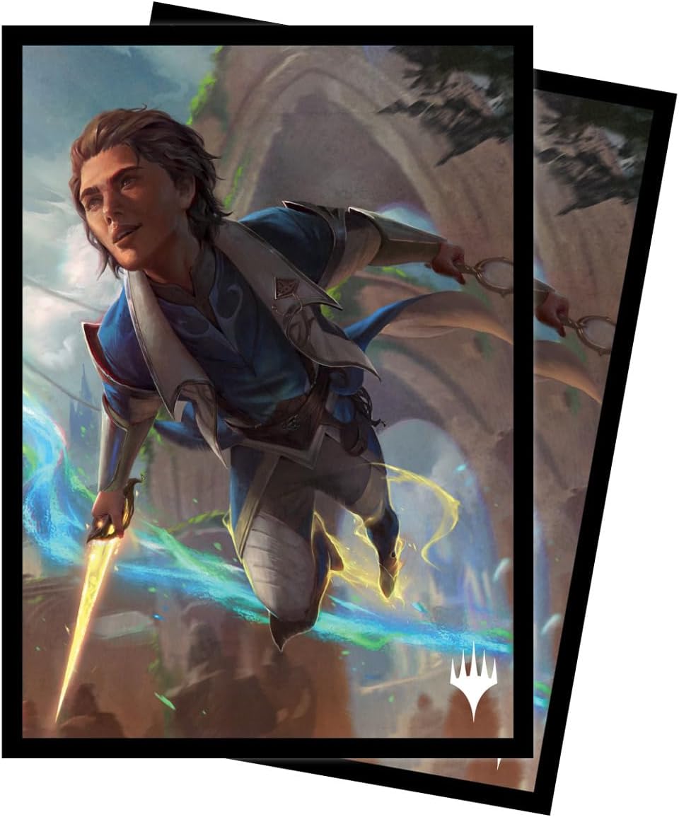 Ultra Pro - MTG Murders at Karlov Manor 100ct Sleeves Kellan, Inquisitive Prodigy, Anti-Glare Protective MTG Trading Card Game Accessory Standard Sized Sleeves