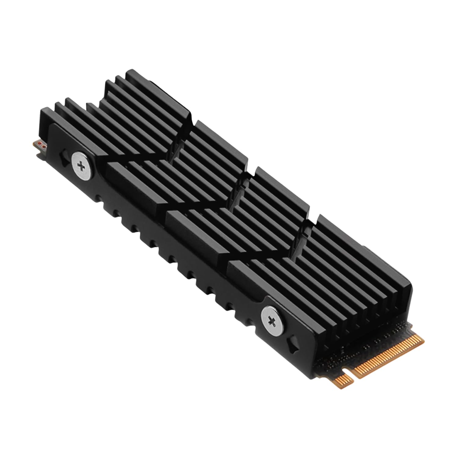 M.2 2280 SSD Heatsink,Heat Sink for Cooler, Double-Sided Cooling with Nano Thermal Pad for PC, PS5, PCIe NVMe & SATA M.2 SSDs, Prevents Overheating & Performance Throttling-image-36