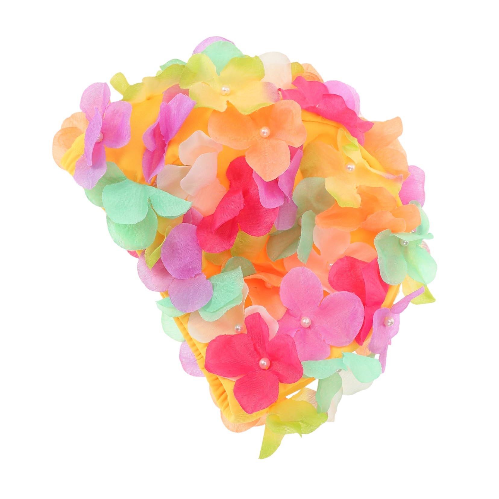 Yardwe Cuffia Da Nuoto Cuffia Per Da Nuoto Accessori Per Costumi Da Bagno Cuffie Da Bagno Con Petali Cuffia Elastica Cappello Da Nuoto Cappello Da Bagno Impermeabile Nylon