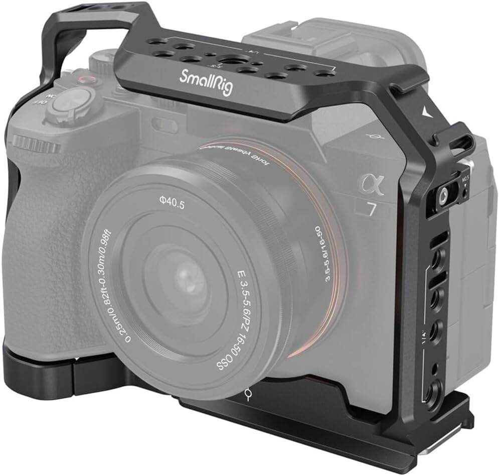 SmallRig Full Cage for Sony Alpha 7R V/Alpha 7 IV/Alpha 7S III/Alpha 1 / Alpha 7R IV 3667