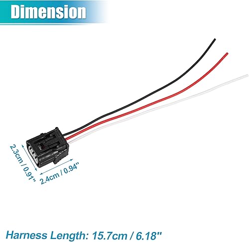 Miniatura 7 de uxcell Conector de bobina de encendido para Honda CRV 2015-2019 2.4L GAS para Honda CRV 2017-2018 1.5L GAS No.30520RNAA01