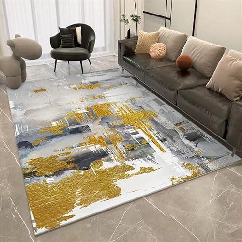 MINNAQ Tapete de área de Cinknots tapetes abstratos modernos tapetes de estilo europeu tapetes de área macios antiderrapantes decorativo para sala de estar quarto e áreas interiores