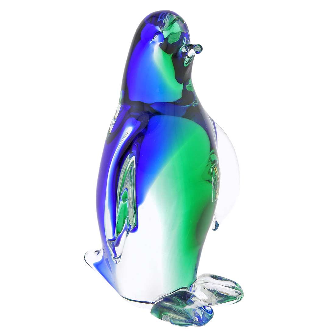 Amazon.co.jp: GlassOfVeniceムラーノガラスペンギン – グリーンブルー