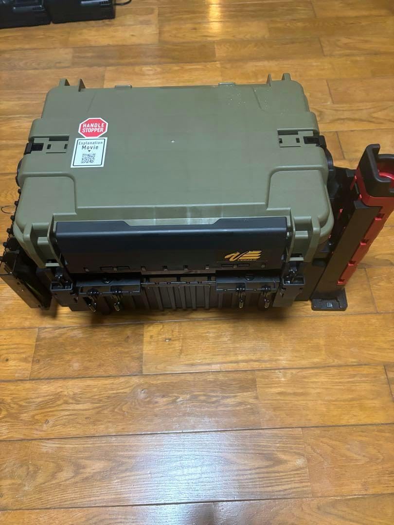 メイホウ 大型タックルボックス オリーブグリーン XYYGPEWW
