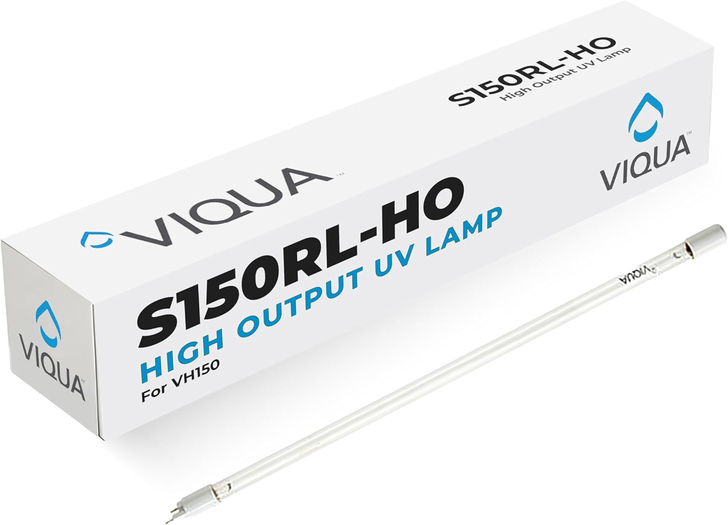 Viqua S150RL-HO UV Lamp Replacement – High-Output 254 nm Bulb for VH150, SPV-2.5 and SP150-HO Systems – 12-Month Replacement, Genuine OEM with 1-Year Warranty