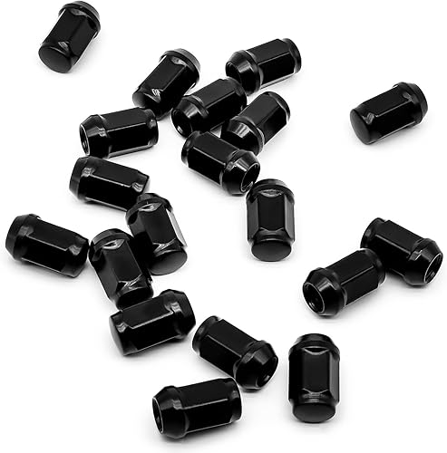 Miniatura 3 de BRONEVO Tuercas de rueda de 1/2"-20 con asiento cónico de 0.748 in (3/4") hexagonal para Ford Bronco II Jeep Cherokee Grand Cherokee Liberty
