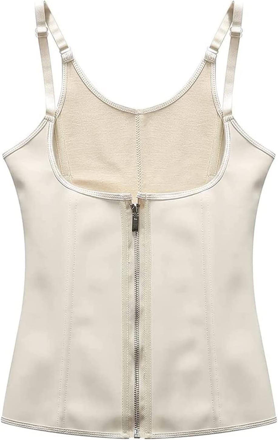 ZR98US XS-6XL Waist Trainer Body Shaper for Women Latex Corset with Steel Boned Full Back Brace Tummy Control Weight Loss Vest