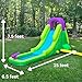 Hurricane River Inflatable Water Slide for Kids - Water Park with Slides, Climbing Wall, Water Cannon and Splash Pool - Ages 5 and Up - with Blower