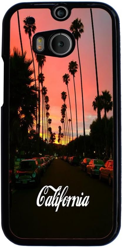 California Funny Hard Case for HTC ONE M8 ( Sugar Skull )