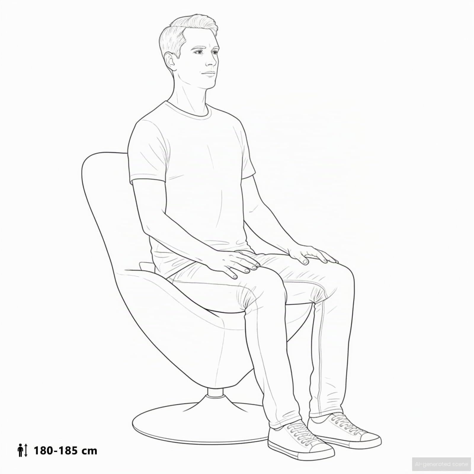 vidaXL Sillón Huevo Verde Oscuro Terciopelo | Ajusta como más te guste para estar cómodo, Mueve fácil en tu espacio, Un look moderno que combina con cualquier decoración