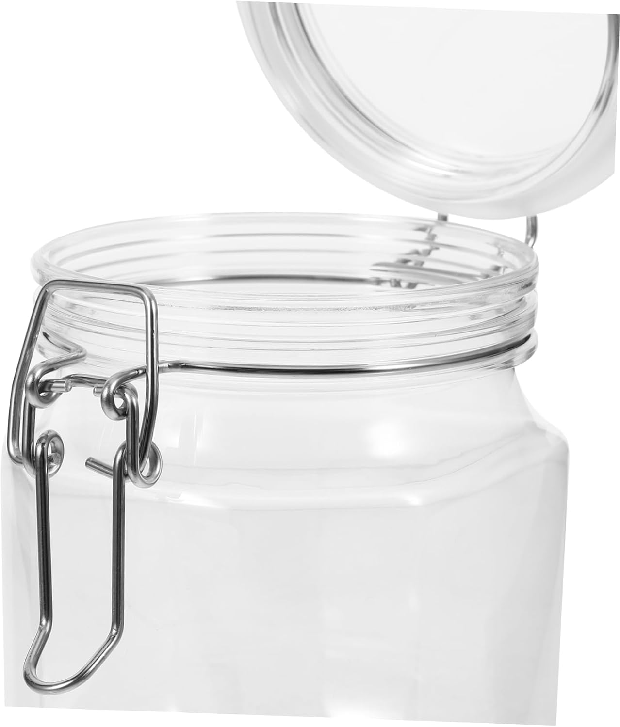SOLUSTRE Honey Jar Large Storage Honey Pot Kitchen Home Syrup Container for Kitchen Bar Bakery