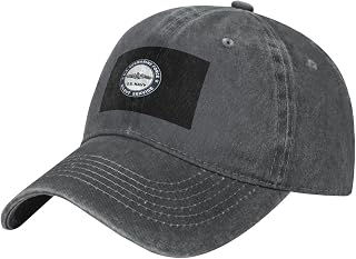Us Submarine Force Silent Service Baseball Cap Hat Washed Adjustable Unisex Casquette Hats for Men Women Black