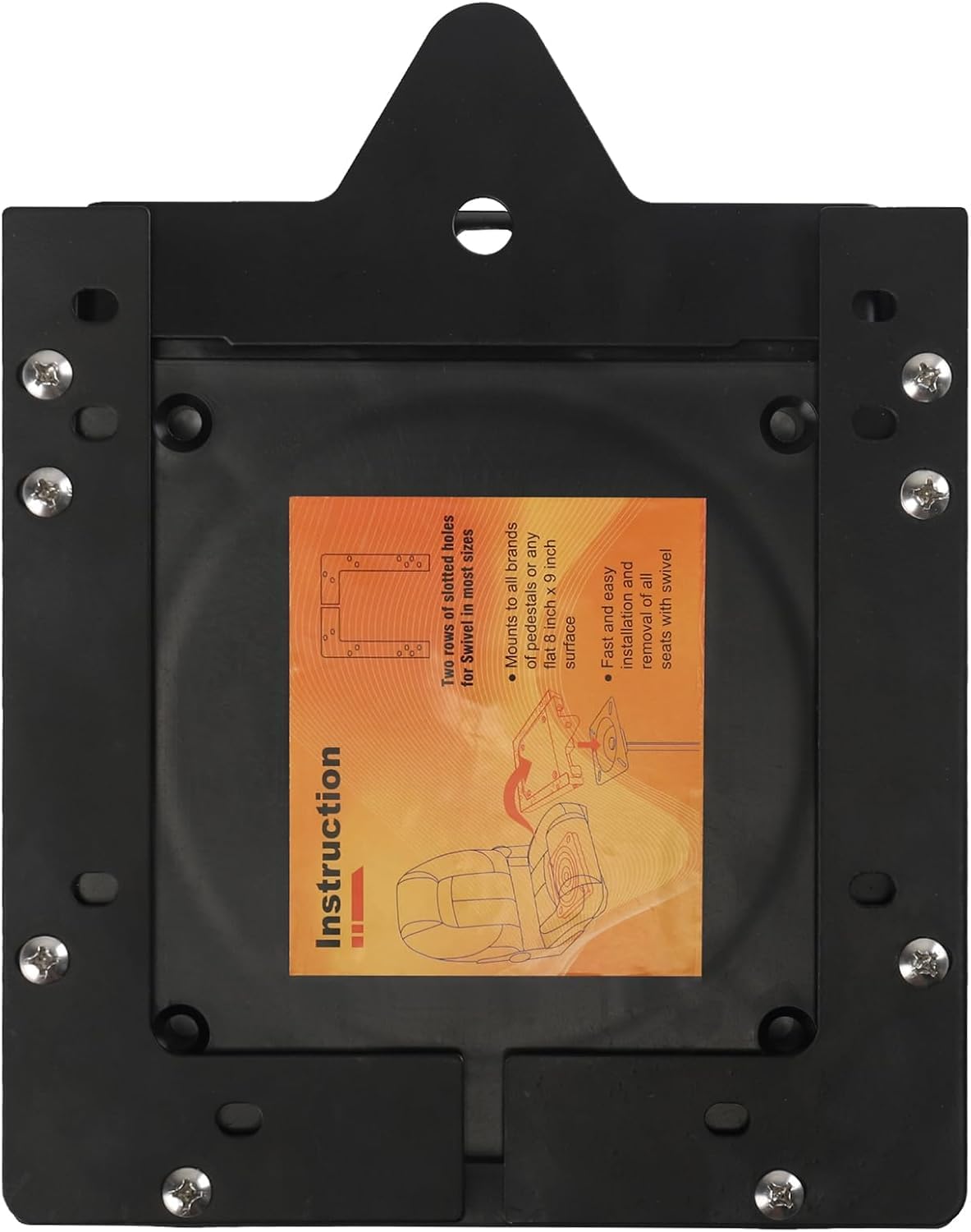 ERGOSEAT Quick Disconnect Seat Mount V2,16cmSwivel