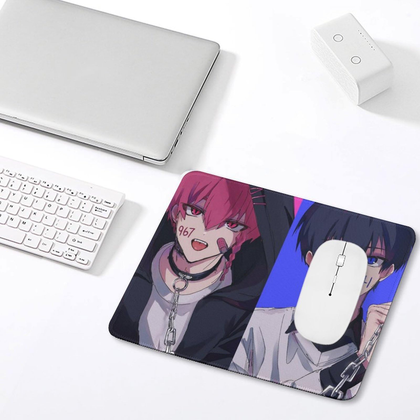 Amazon.co.jp: ブルーロック 黒名蘭世 潔世一 マウスパッド 滑り止め