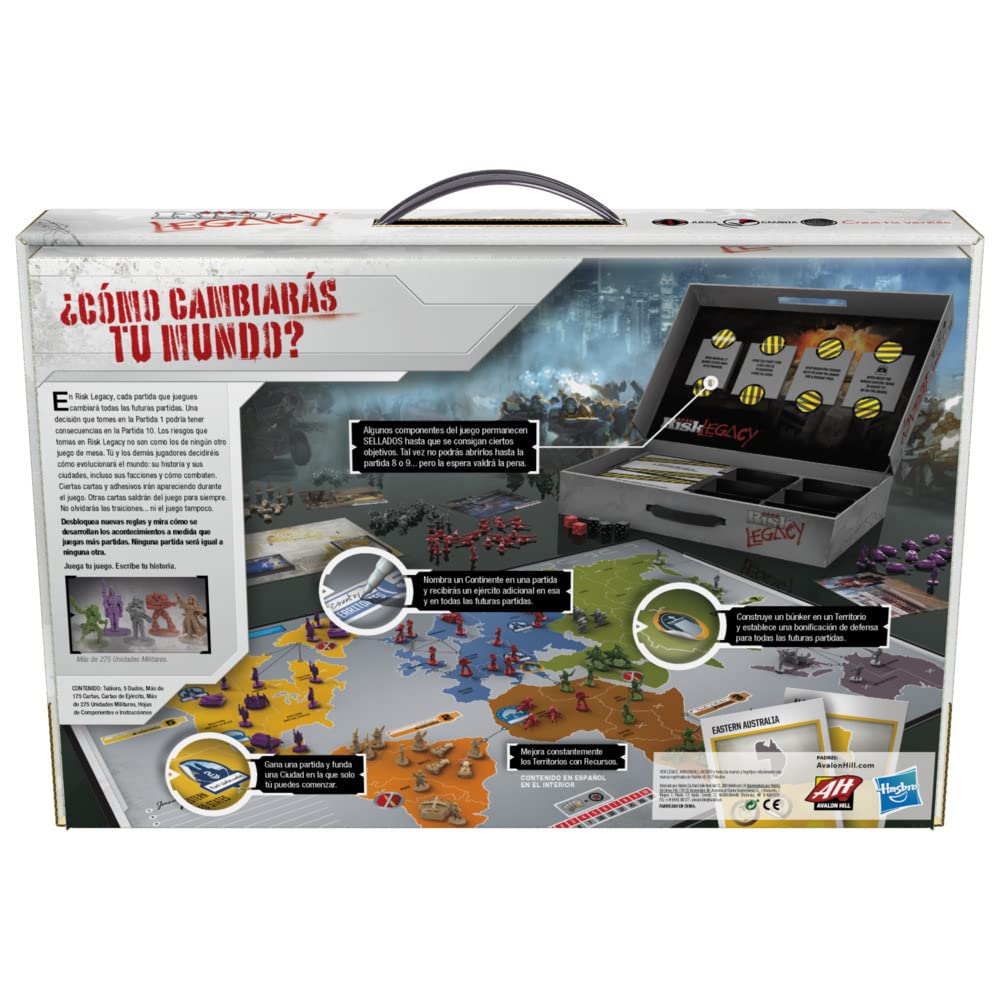 JUEGO DE MESA RISK LEGACY HASBRO GAMING