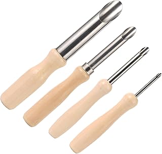 Aosekaa Argila cerâmica ferramenta cerâmica argila escultura ferramentas argila buraco cortador de cerâmica perfurador buraco para polímeros