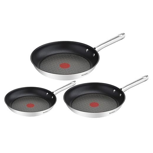 Tefal A704S3 Duetto 3-Piece Frying Pan Set – 20, 24 en 28 cm