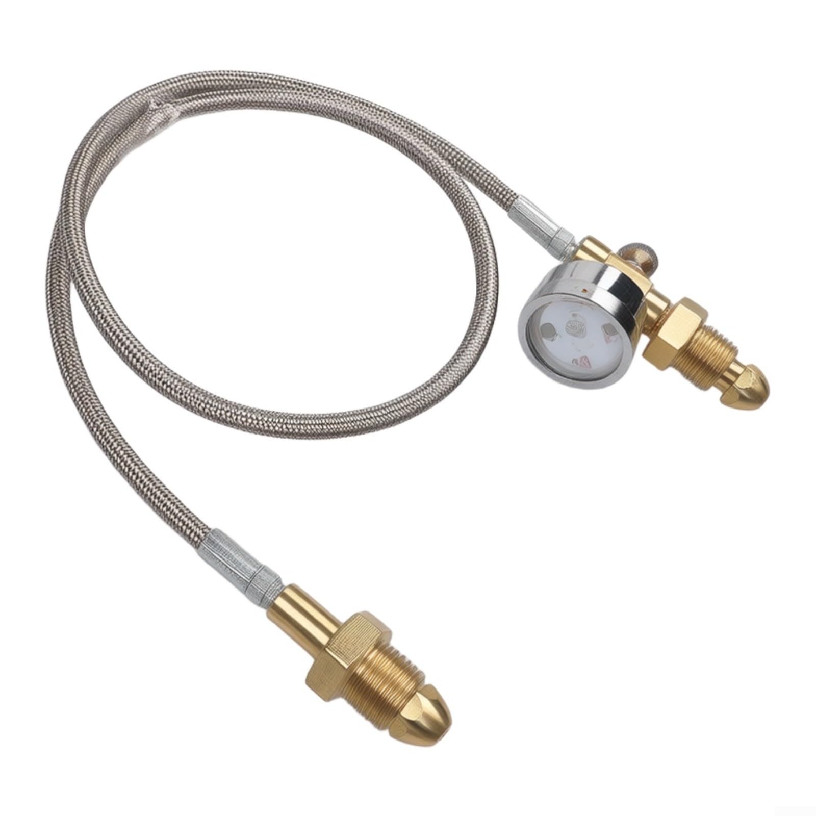 Manguera adaptadora de transferencia para estación de llenado BS 341 No. 3 UK para cilindro ARGON - G 5/20.3 cm RH a G 5/20.3 cm RH línea de recambio con para acero inoxidable trenzado, manguera de