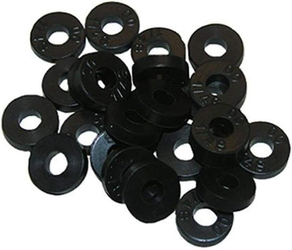 The Hillman Group 56087 Flat Neoprene Faucet Washer, Number 00, 20Pack
