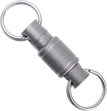 Quick Release Key Chain, Detachable 2 Way Key Rings 360 °Rotatable ...