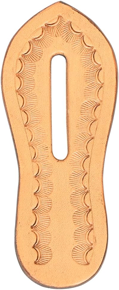 HILASON Western Saddle Repair Leather Cinch Girth Holder Tan