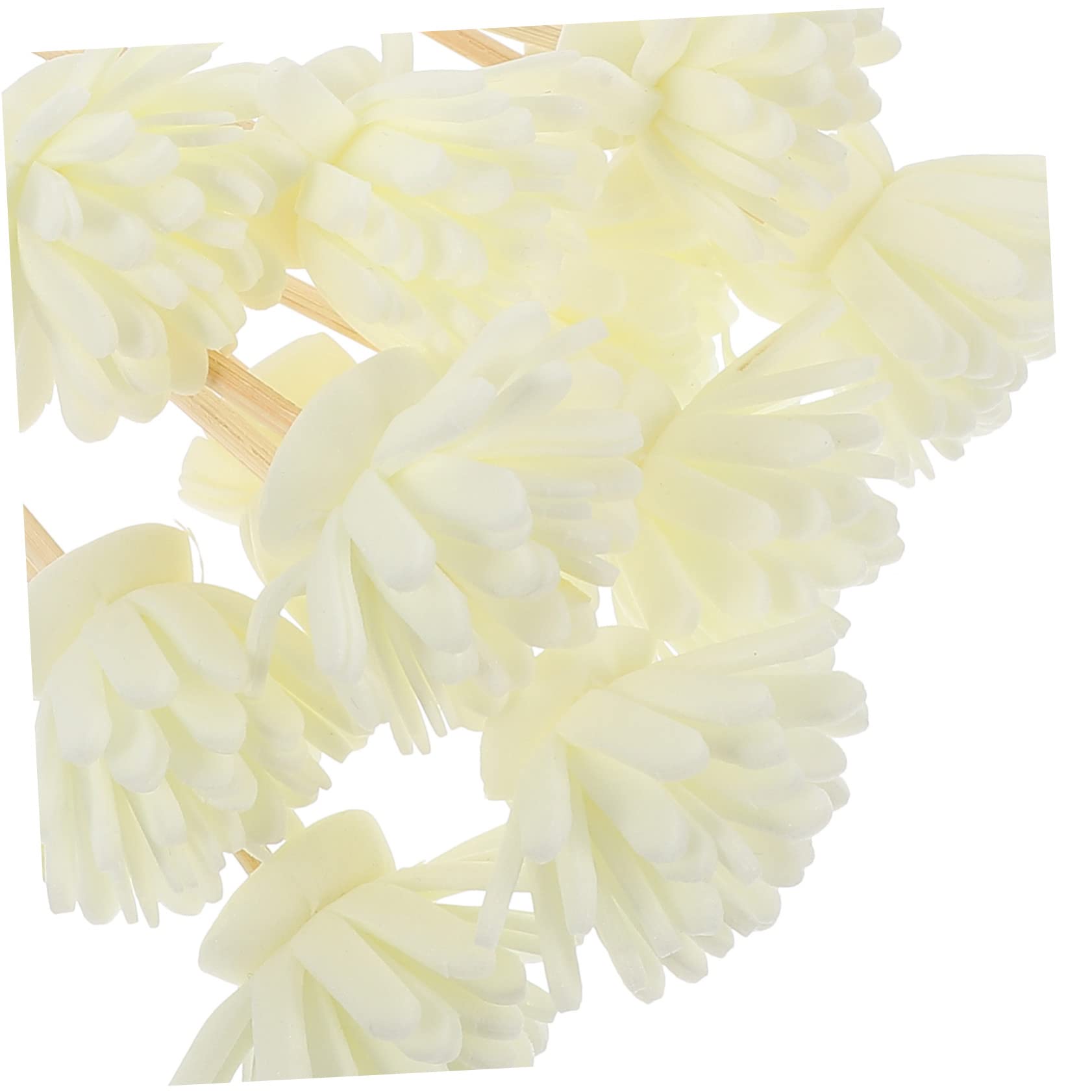 PRETYZOOM 144 STK Aromatherapie-Rattan Diffusorrohre austauschbare Diffusorblätter Parfüm Diffusor duftstäbchen künstliche blüten Hochzeits-Aromastäbchen Aromaflascheneinsätze Sticks ，