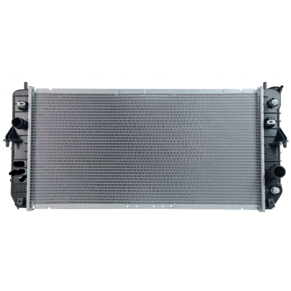 for Pontiac Bonneville Radiator 2000 01 02 03 04 2005 | Vehicle Trim: 3.8L V6 3800cc 231 CID; w/Automatic Transmission; w/Sensor | for GM3010112 | 52487030