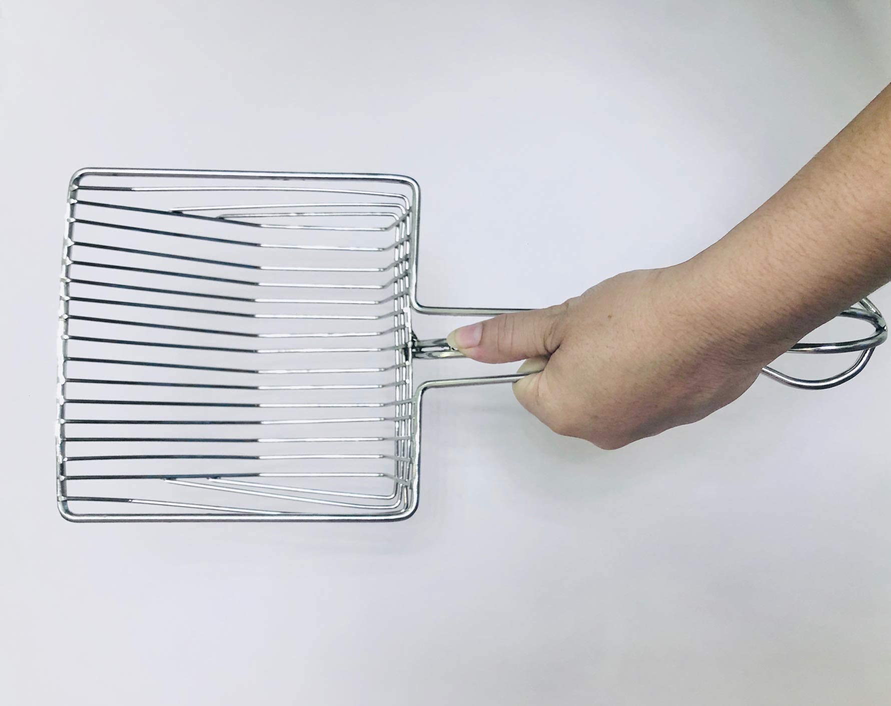 Sponsored Ad - Large PAWSPOT Stainless Steel cat Litter Scoop, deep Fast Sifter, Potty Scooper Litter Tray. Functional | Trusted | Long Lasting | Great Feedback