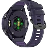 TPU Band for Garmin Forerunner 970/570/55/165, Quick Release, 20mm/22mm Colorful Jelly Adjustable Replacement Strap for Vivoactive 6/5/4/3, Venu 2 Plus/3, Vivomove Sport/Trend for Women Men
