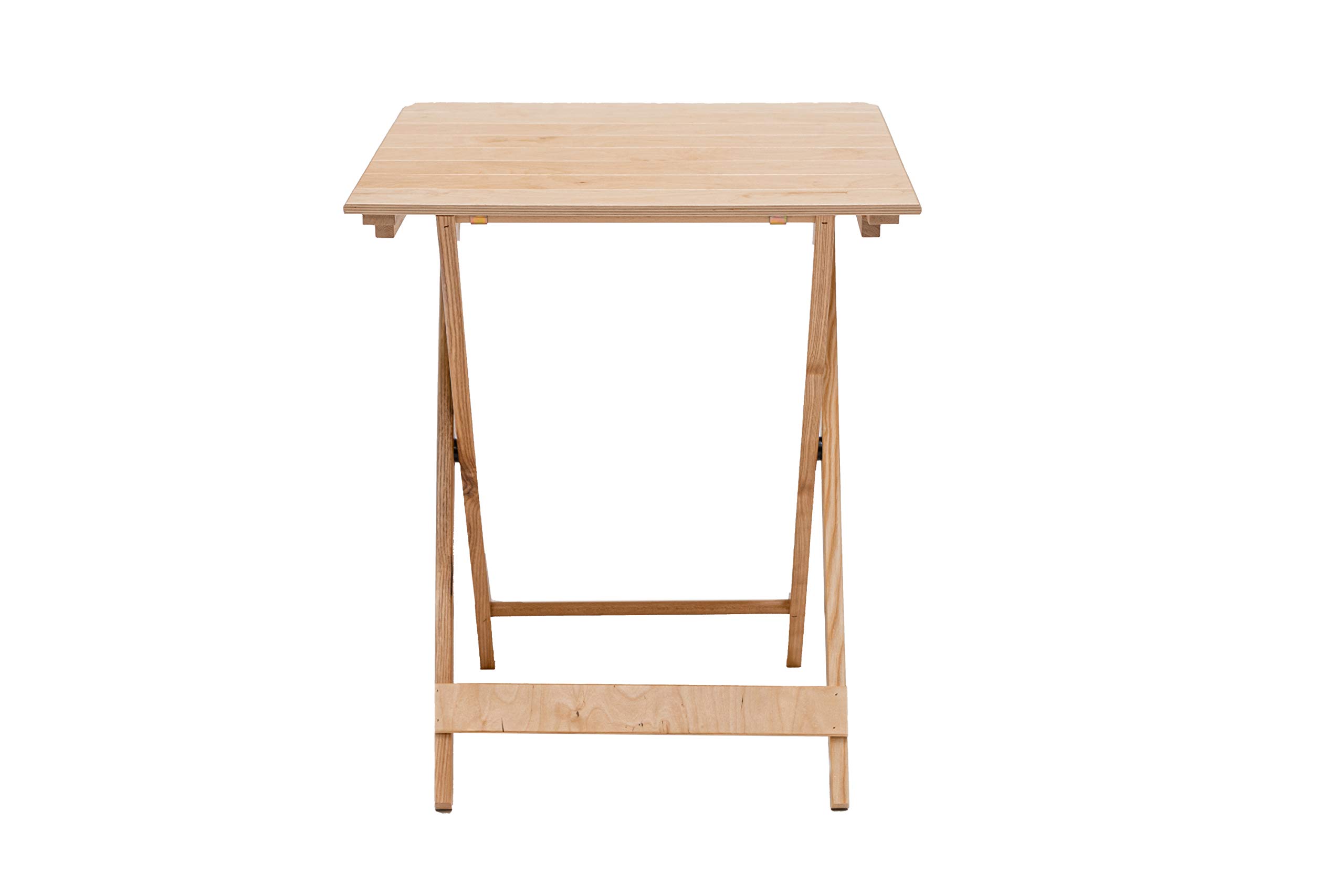 Tavolo pieghevole in legno, 60x60x75 cm