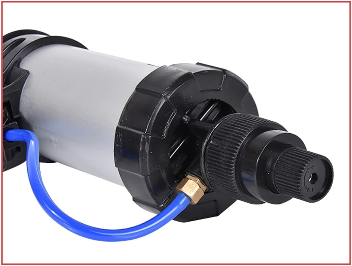 310ML Cartridge Type Pneumatic Glue Gun 21.5-22.5CM 6 Bar Working Pressure Glass Glue Gun Caulking Gun+Control Valve Power, Garden & Hand Tools