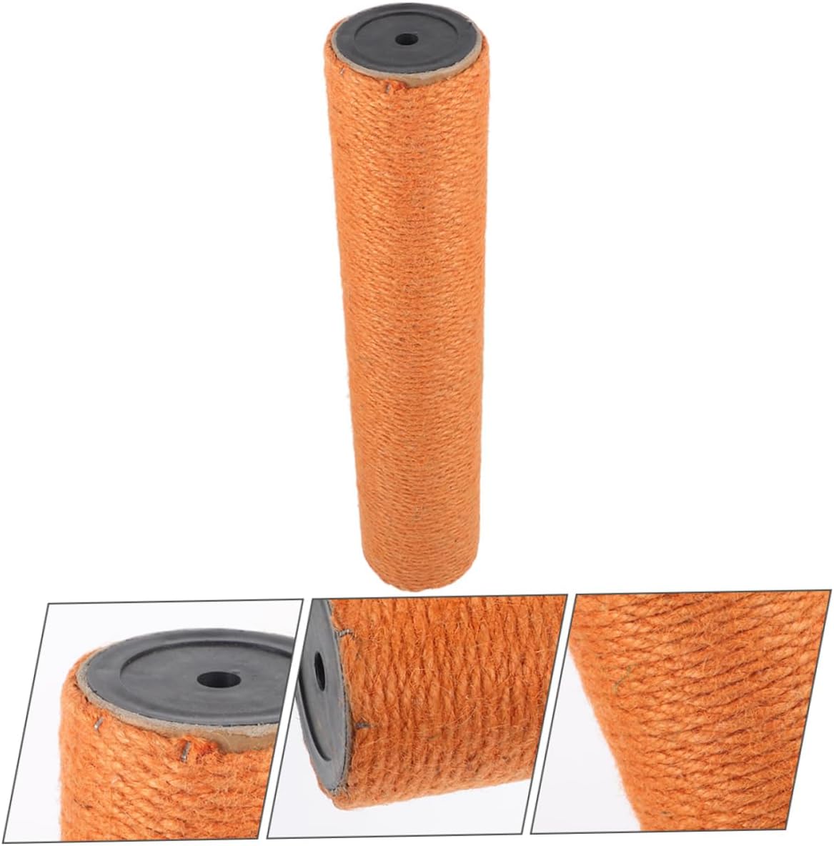 SUPVOX 2Pcs Cat Scratching Post Jute Rope Replacement Durable Kitten Scratcher Accessory for Preventing Furniture Damage Interactive for Cats High Easy to Install