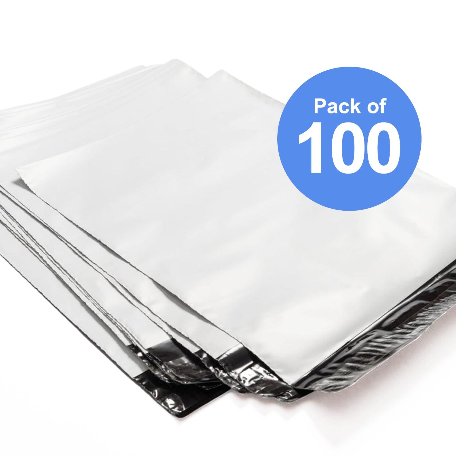 Buste in plastica per spedizioni, 22,9 x 30,5 cm, ideali per spedizioni Amazon e forniture per piccole imprese (confezione da 100)