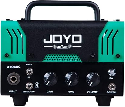 JOYO Atomic BanTamp Series Mini Amp Head 20W Hybrid Tube 2-Channel Guitar Amplifier with Bluetooth (No Sound, Need Extra Speaker)