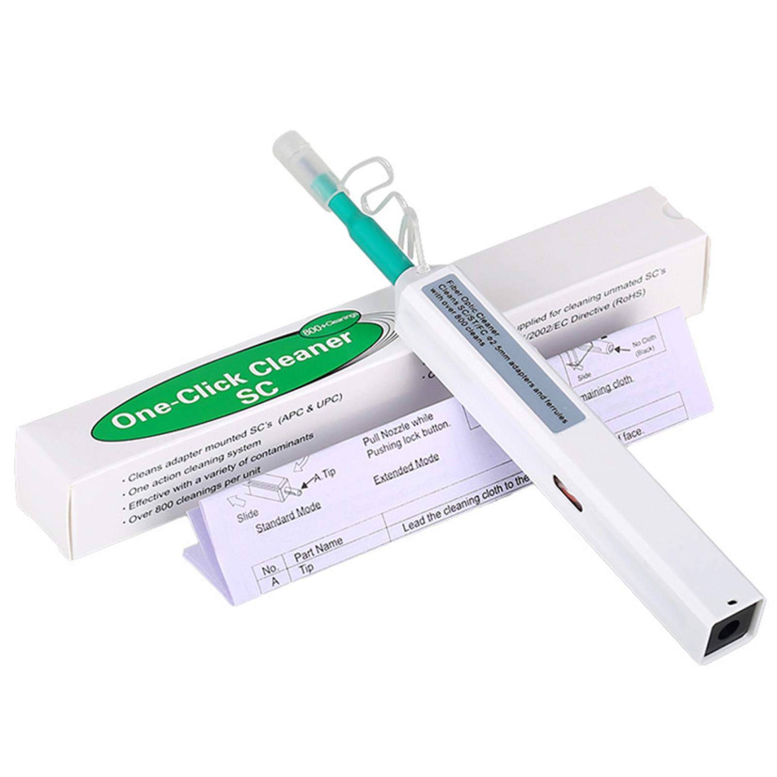 Pohove Fiber Optic Cleaner Fiber Optic Connectors Cleaning Fiber Optic ...