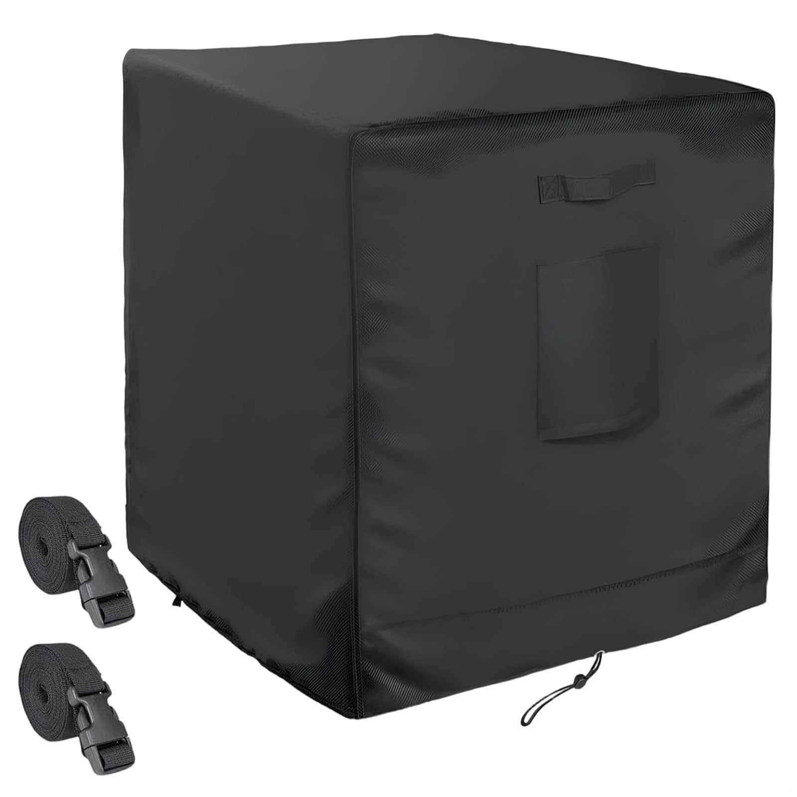 Funda de bomba de calor impermeable 420D resistente al viento con correas ajustables